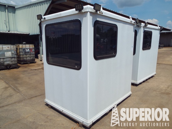 (10-7) 7"W x 84"H x 5'L Blender Cab w/Entire DTAC