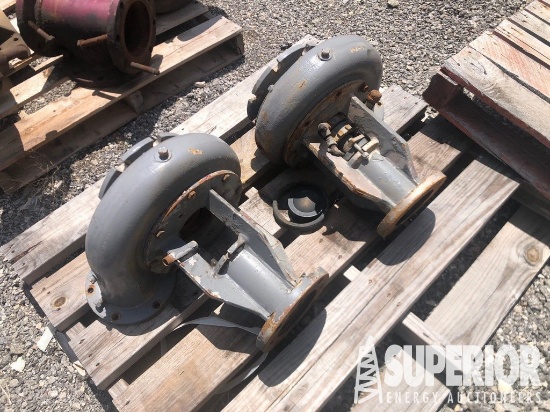 (13-14) (2) SERVA 6" x 5" Cent Pumps