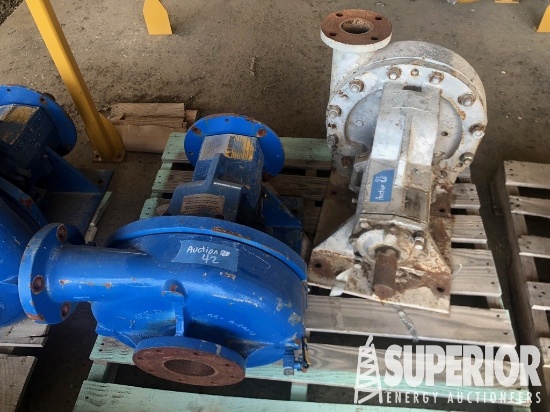(13-15) (2) NOV 4" x 3" x 13" Cent Pumps