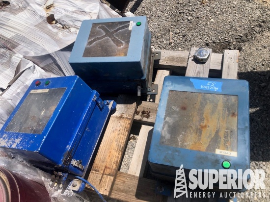 (13-19) (3) QPC Frac Pump 3-Port Greaser/Oiler Uni