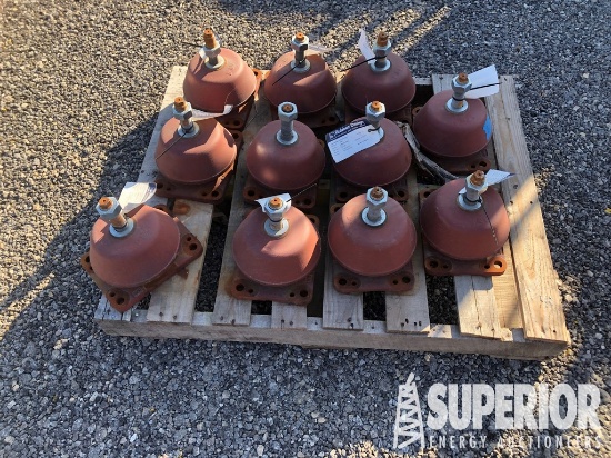(13-36) Large Amount of BEHRINGER Pipe Clamps, 12"