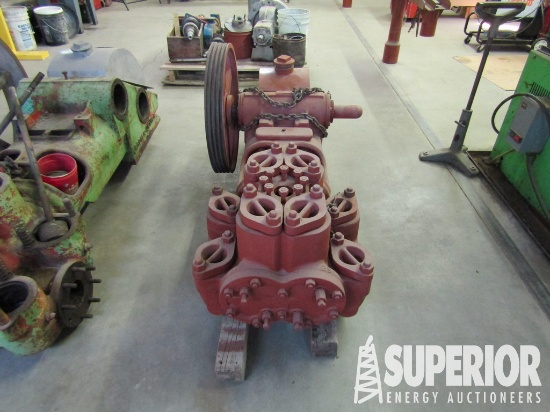 (20-319) GARDNER DENVER FF-FXFE 4" x 5" Duplex Pum