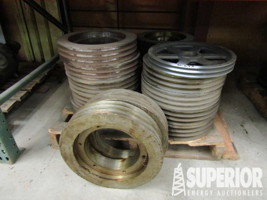 (20-643) (15) GARDNER DENVER 3-Groove Sheaves f/Pu
