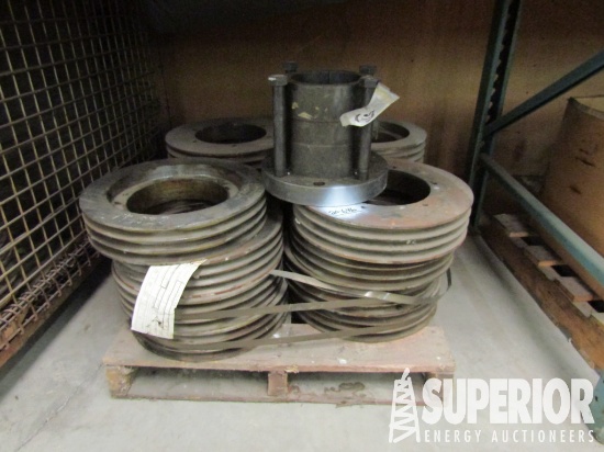 (20-646) (16) GARDNER DENVER 3-Groove Sheaves f/Pu