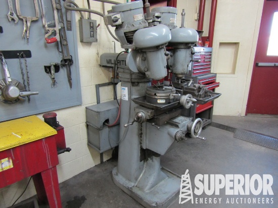 (20-283) MILLRITE Mdl MVN Dbl Vertical Milling Mac