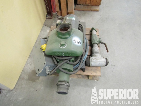 (20-633) 4" Self Priming Cent Pump p/b 7.5HP Elec
