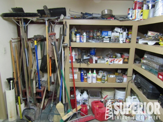 (20-318A) Large Tool Room Full of Tools, Consistin