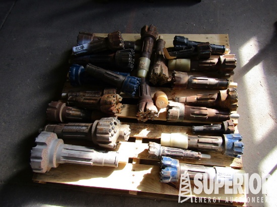 (20-426) (23) Various Size Used Hammer Bits