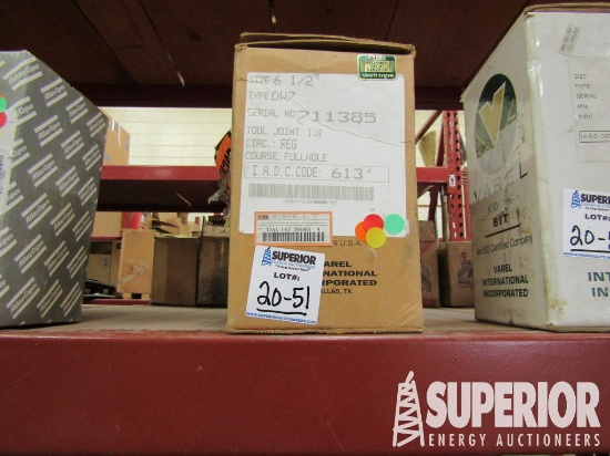 (20-51) VAREL 6-1/2" 613 TC OB MT (NEW in Box)