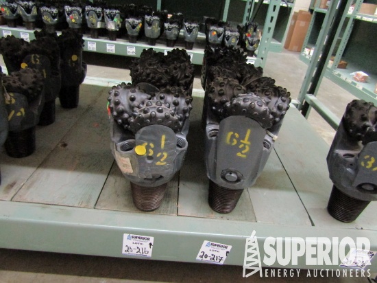 (20-217) (4) 6-1/2" TC SB TCI Bits