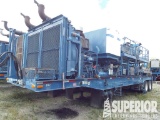 (x) (15-4) 2008 BJ FALCON Cement Dbl Pumper Traile