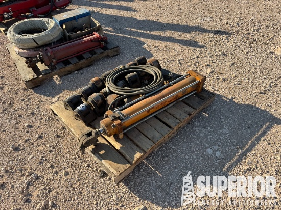 Pallet of Misc Parts f/ ZQ203-100, Including Cyl,
