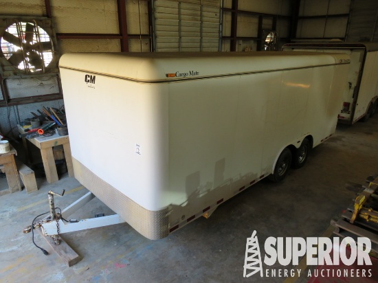 2016 CONTRACT MFG 20'L T/A Cargo Trailer