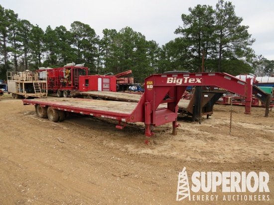 2015 BIG TEX 28'L T/A GN Utility Trailer