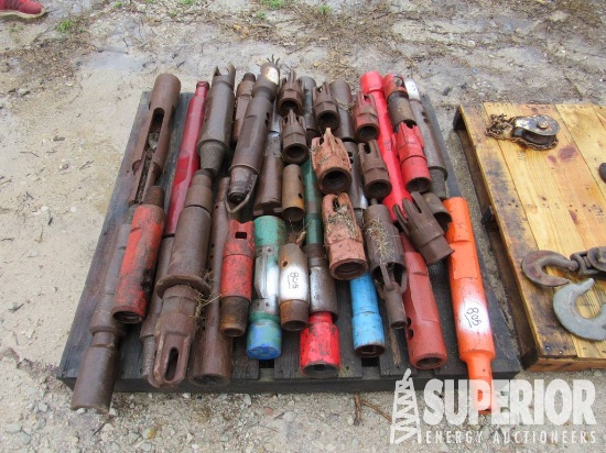 Asst'd Cable Tool Swab Mandrels, Rope Sockets, Dar | Heavy Construction ...