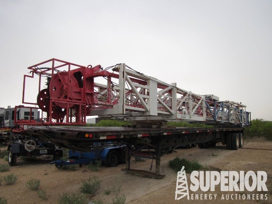 (21-1) 104'H - 250,000# Well Service Mast, w/ Scop...