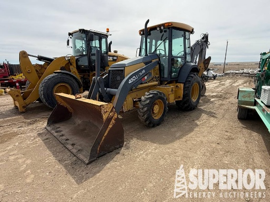 (5-25) JOHN DEERE 410J Loader Backhoe, S/N-T0410JX...