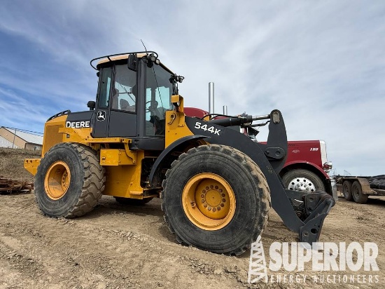(5-24) JOHN DEERE 544K Wheel Loader, S/N-1DW544KZA...