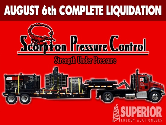 Liquidation of Scorpion Pressure Control