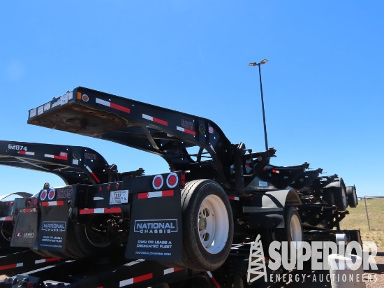 2018 CIMC SZJ9347TS254 Tandem Spread Axle Sandbox Transport Trailer