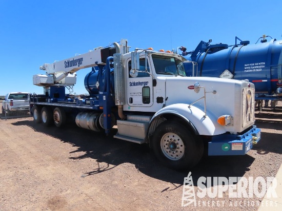 2012 PETERBILT 367 3-Axle Boom Crane Truck