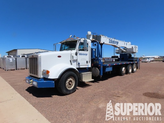 2011 PETERBILT 367 3-Axle Boom Crane Truck
