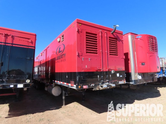 2009 VAN TRUCK BODY Enclosed Lube Trailer
