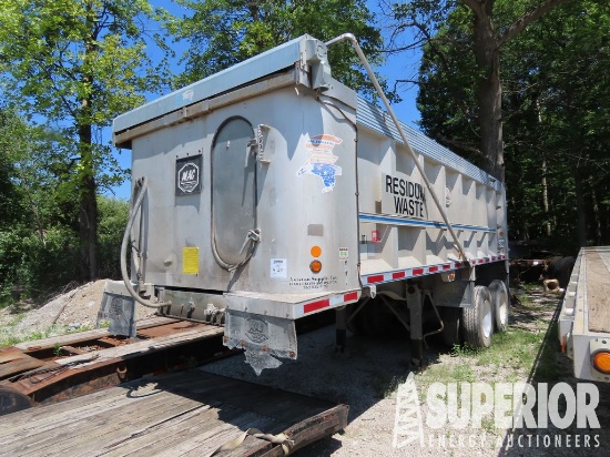 2004 MACK 22'L T/A Hyd End Dump Trailer