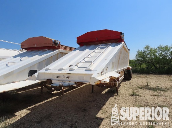 1998 CPS SBD-240 T/A Belly Dump Trailer