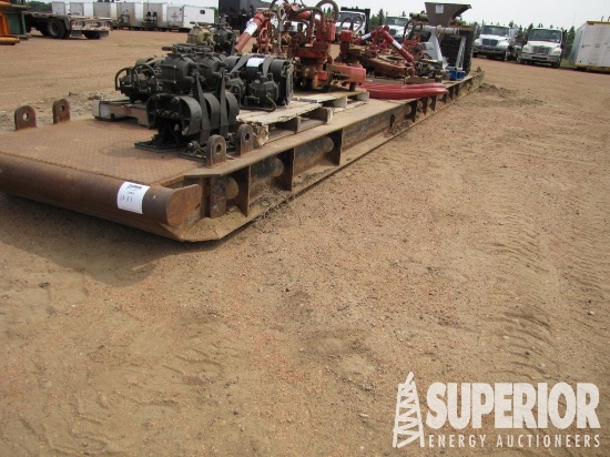 5'W x 1'H x 39'L Rig Base Beam