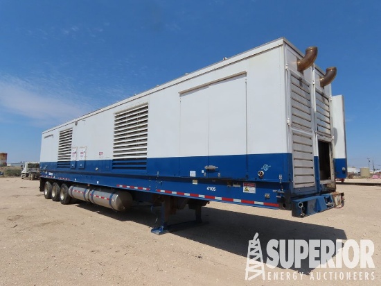 2019 STEWART & STEVENSON 1600KW Generator Trailer