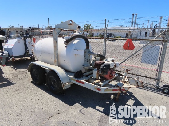 40"Dia x 7'L Minivac Tank Trailer