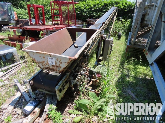 24"W x 40'L S/A Portable Hyd Belt Conveyor
