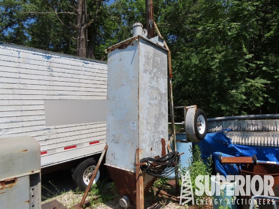 34" x 34" x 8'L S/A Portable Vertical Dust Collector