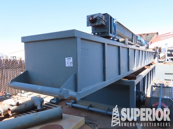 3'H x 4'W x 40'L Open Top Tank