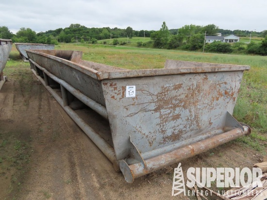 4'H x 8'7"W x 35'L Half Round Tank