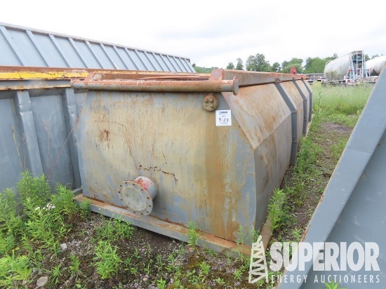 5'H x 7'4"W x 31'6"L Half Round Tank