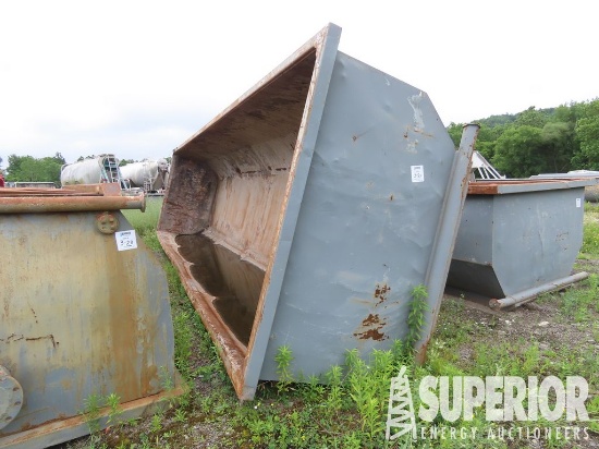 5'H x 7'10"W x 32'L Half Round Tank