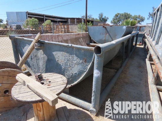 3'8"H x 8'W x 27'L Half Round Tank