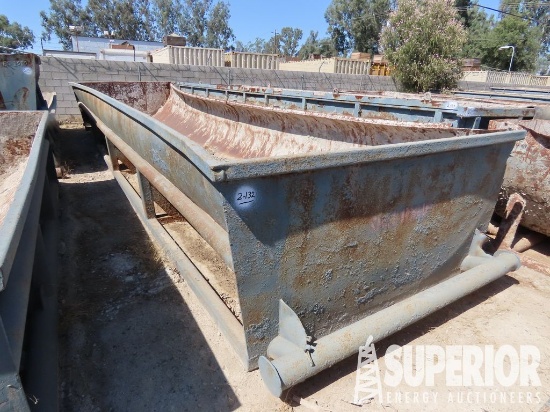 4'H x 8'W x 30'L Half Round Tank
