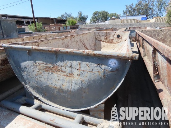 4'H x 8'W x 20'L Half Round Tank