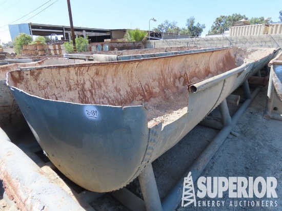 3'7"H x 7'W x 30'L Half Round Tank