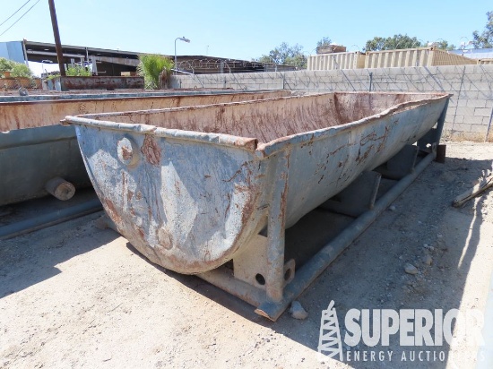4'H x 8'W x 20'L Half Round Tank