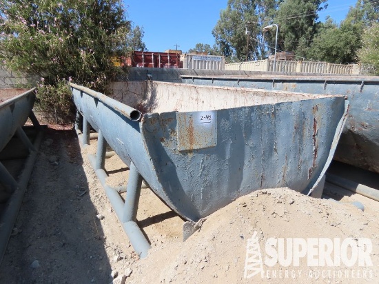 4'H x 8'W x 20'L Half Round Tank