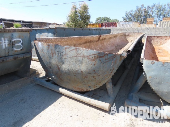 3'8"H x 7'5"W x 36'L Half Round Tank