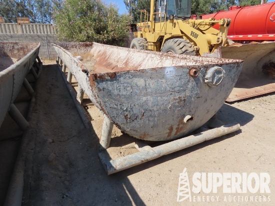 4'H x 8'W x 33'L Half Round Tank