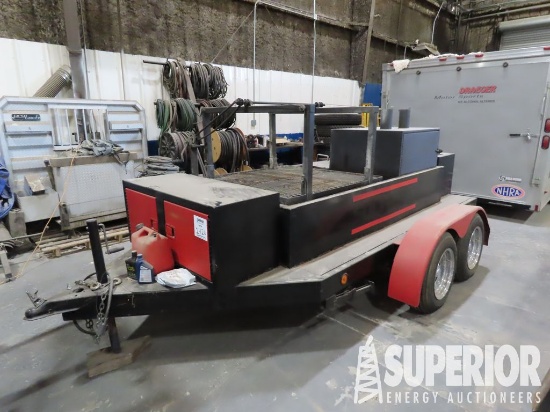 2008 SHOPBUILT 14'L T/A BBQ Trailer