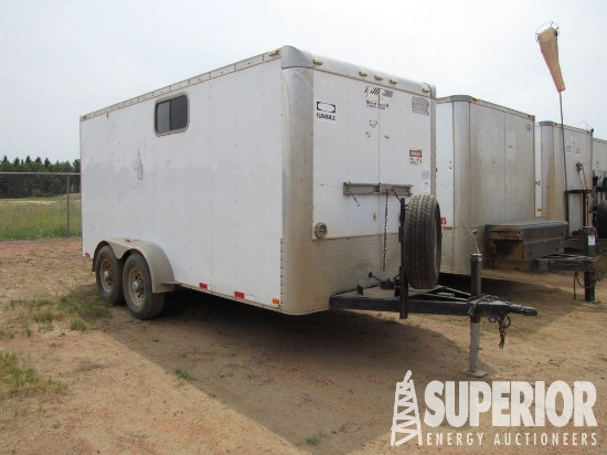 2014 TEAM SPIRIT 7'W x 16'L Crew Trailer