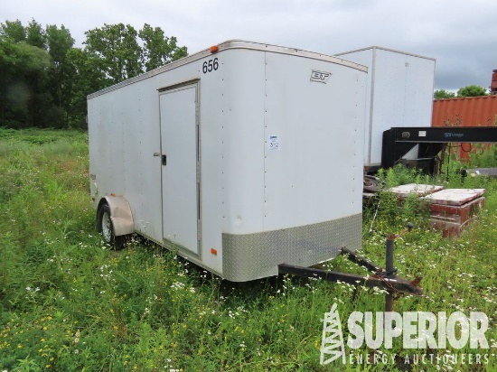 2012 BRAVO S/A 15'L Enclosed Trailer