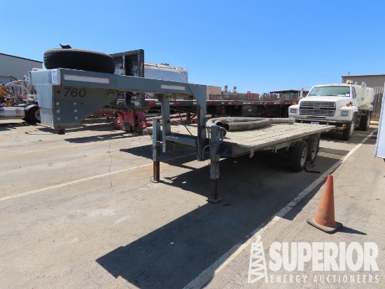2015 SHOPBUILT T/A 19'L GN Trailer